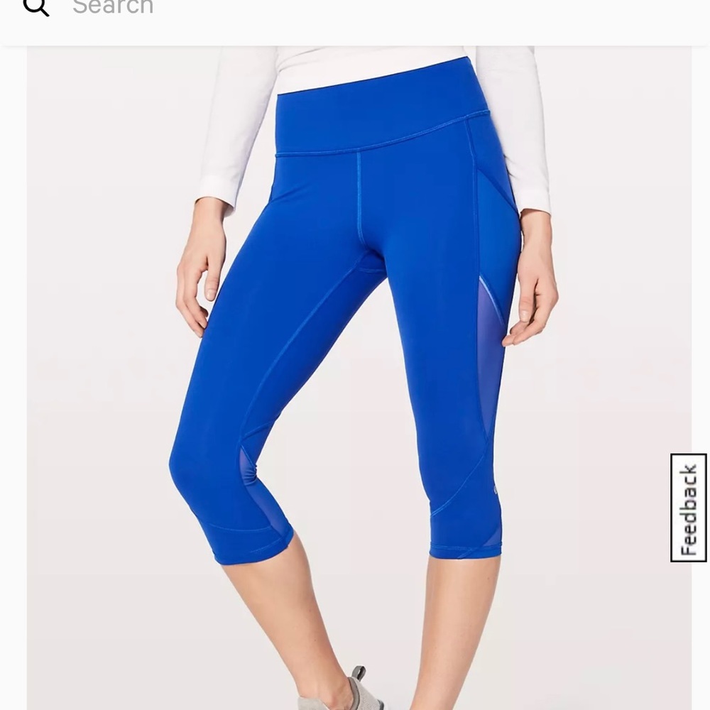 Lululemon royal blue size 4